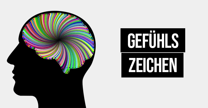 Gefühlszeichen bei einer Depression.