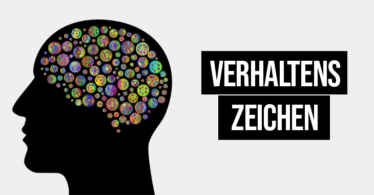 Verhaltenszeichen bei einer Depression.